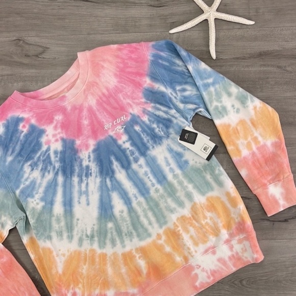 🔆RIP CURL🔆TIE DYE SWEATSHIRT - Picture 5 of 15